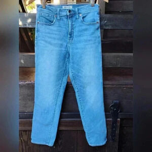 Madewell Women's Mid Rise Stovepipe jeans | Light wash | Size 27